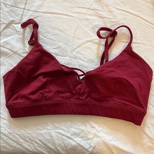 Alo Women's Red Bralette